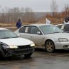 Спортивки, джипы и «Жигули» соревновались в скорости на время