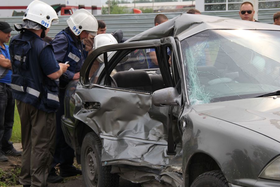 На Кольцевой произошла авария: трое пострадавших
