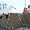 Свободненский священник разбил палатку на местном кладбище